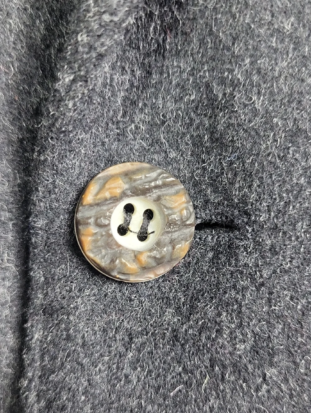 Vintage Michel Luzzi Linea Uomo Tyrol Men's Charcoal Grey Blazer. Size L